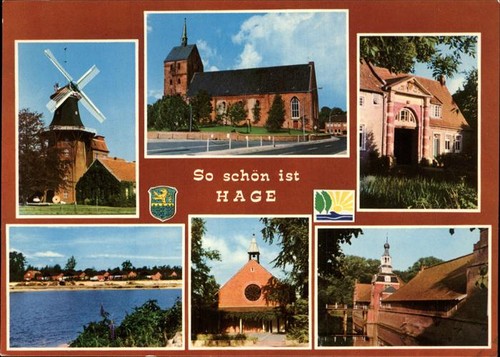 Hage ostfriesland wappen - hage,