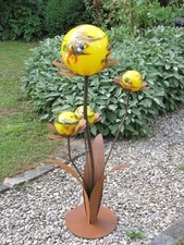 Edelrost Glasblume Ferrum