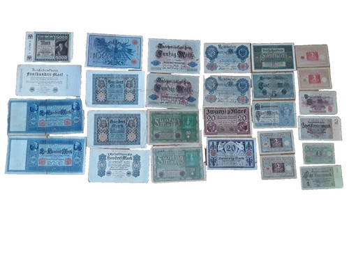 Papiergeld geldscheine - -,