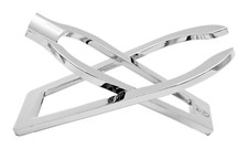 Rattray's Pfeifenständer Chrome Poliert - für eine Pfeife - hochwertig und edel