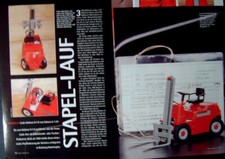 Gabelstapler LINDE Hubtrac H 3 K in 1-24 von Schuco...ein Modellbericht   #9704f