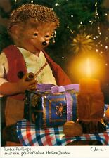2003-Ansichtskarte Mecki Diehl-Film München Maskottchen Hörzu Weihnachten Comic