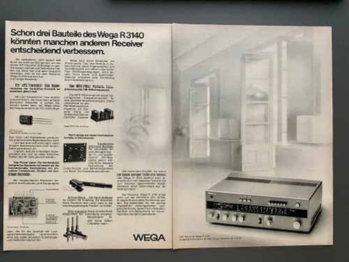Wega hifi receiver - wega, r3140