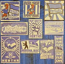 Hertha BSC Aufkleber Kleber