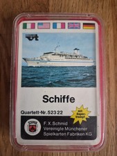 Quartett * Schiffe * FXS * 70'er * komplett 
