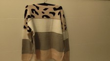 Pullover in Tigerlook Gr. M