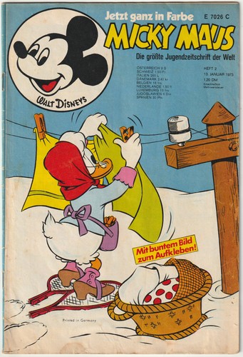 Micky maus 2 1973 - micky, #2/1973