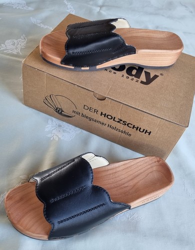Neu woody damen clogs holz - damen,