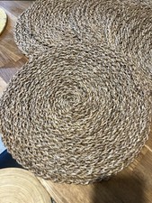 Top Tisch Set Bast Flecht Set