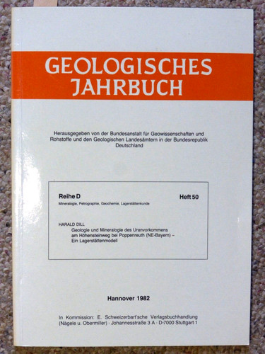 Geologisches jahrbuch reihe - geologisches, d