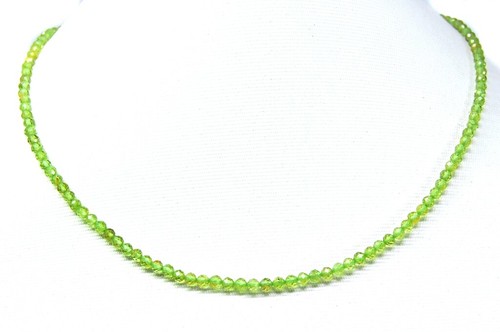 Kette aus hochwertigem peridot - kette,
