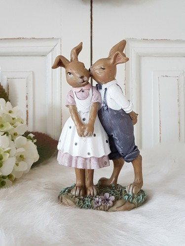 Küssendes hasenpärchen - küssendes,