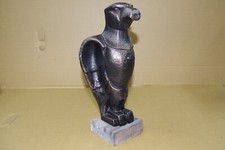 Gusseisen Statue mit Holz Sockel Künstlerfigur 34 cm 4 Kg