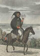 CHRISTOFFER SUHR - Spanische Uniformen - Bauernkittel - Aquatintaradierung 1808