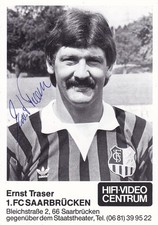 Ernst TRASER - DFB-Amateurnationalspieler, 1.FC Saarbrücken 1983/84, Original!
