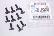 10x ORIGINAL OPEL Astra G Corsa B C Schrauben Zierleiste 90481593 OVP