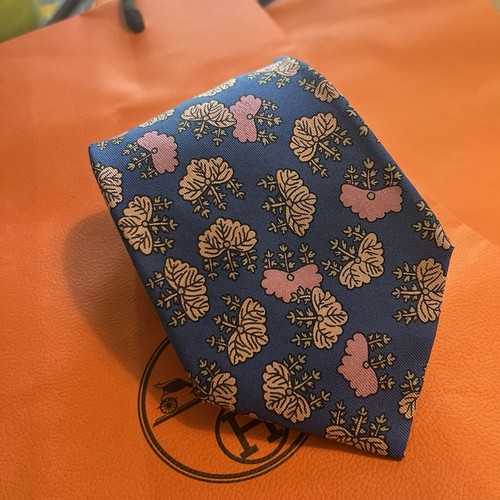 Hermès paris silk tie - paris, 7288