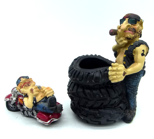 Biker rocker motorrad figuren - biker,