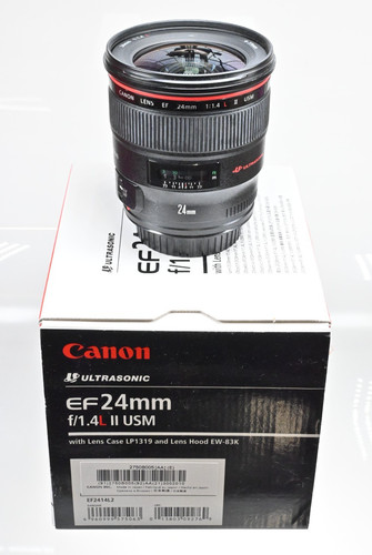 Canon lens 24mm l ii - l,