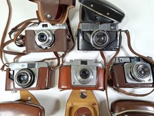 5x Sucherkamera: Agfa Silette, Optima - Pentona - Dacora Kamerakonvolut