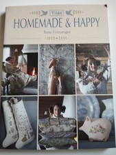Homemade&Happy von Tone Finnanger " Buch * Kuscheltiere nähen* Stoffe
