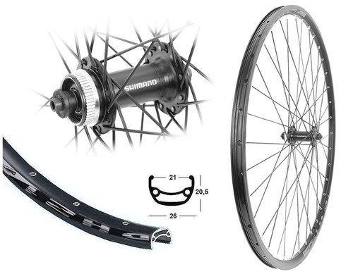 Vorderrad zoll shimano - zoll,