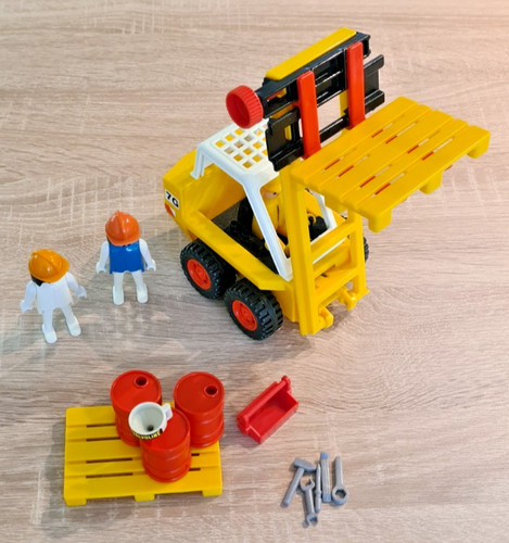 Playmobil gabelstapler set - -,