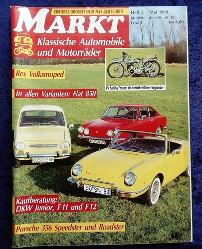 Oldtimer markt 1990 - oldtimer, 850