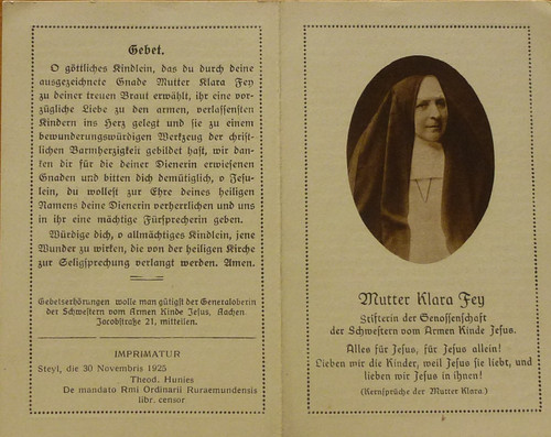 1894 sterbebild mutter - mutter, klara