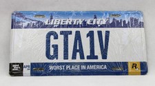 GTA IV Liberty City Nummernschild – Original Rockstar Games Promo – ungeöffnet