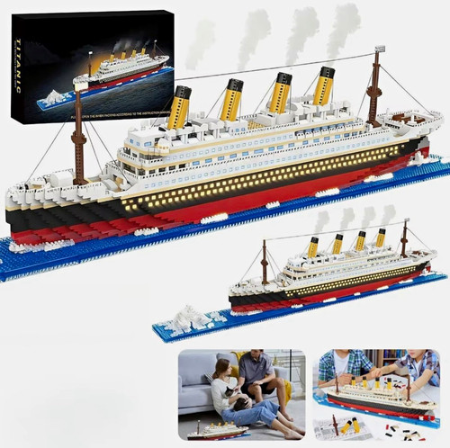 Titanic steckbausteine schiff - titanic,