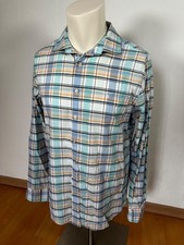Gant Freizeithemd Indian Madras Gr. XL - kariert - grün blau - wie Neu