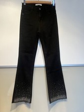 Redial Schwarze Stretch Jeans Größe M 38 Mit Glitzer Neu