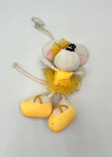 Depesche Diddelina Ballerina Anhänger Saugknopf, ca 15cm, selten / Vintage