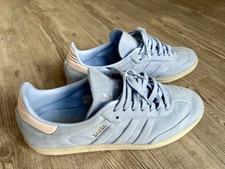 Adidas Samba hellblau guter Zustand  EU 44 US 10 Herren Kult