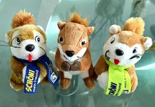 Eichhörnchen 3 Tlg Stofftier Plüschtiere Stofftiere Kuscheltiere