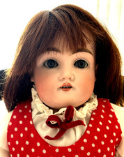 Antike Bisquit-Porzellankopf-