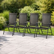 4 Stk. Garten Klappstuhl