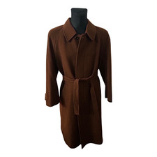 Herren Mantel Gr 50 Braun