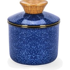 Keramik Butterdose mit