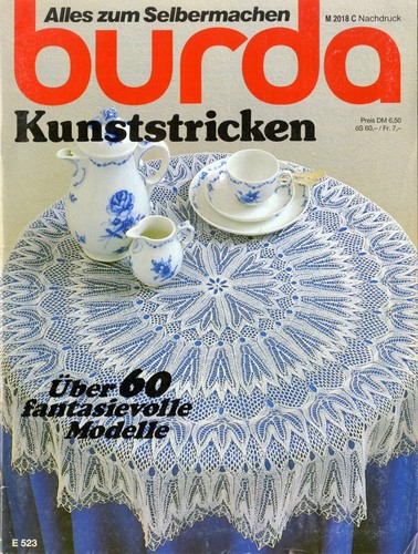 Burda 0532 kunststricken - e,