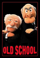 Ontrada Blechschild 30x40cm gewölbt Muppet Show Old School Waldorf Statler