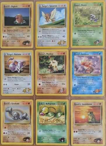 Vintage pokemon karten - pokemon,