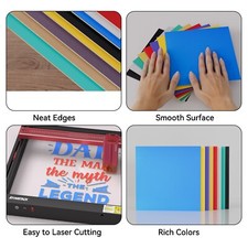 8 Stück 3mm Lackfrei Buntes