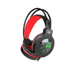 LED Gaming Headset Kopfhörer mit Mikrofon für PC Laptop Computer --X5