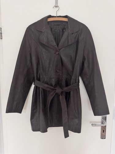 Raberg leather coat jacket