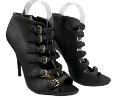 Truffle Peep Toe Ankle Shoes