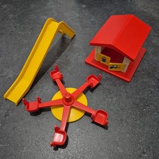 Playmobil Spielplatz Rutsche Karusell Spielhaus