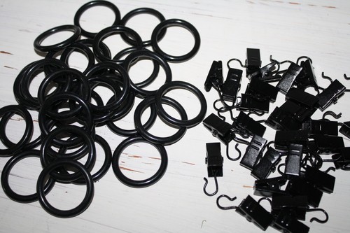 Gardinenringe klemmhaken - 30, +
