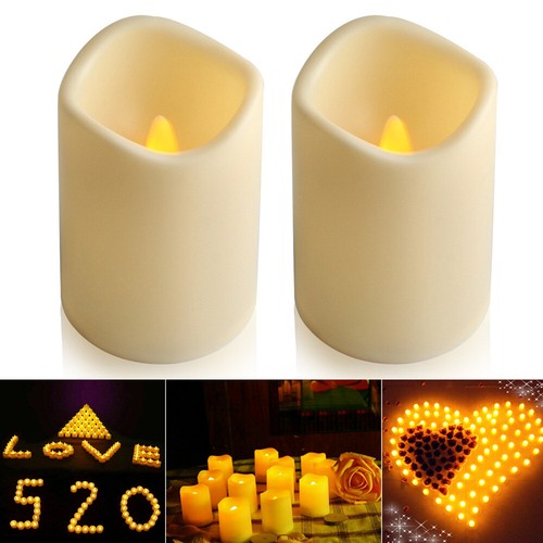 2er set led kerze - 2er, kerzen